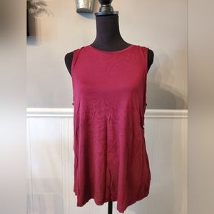 A New Day Burgundy Tank - Women's Large